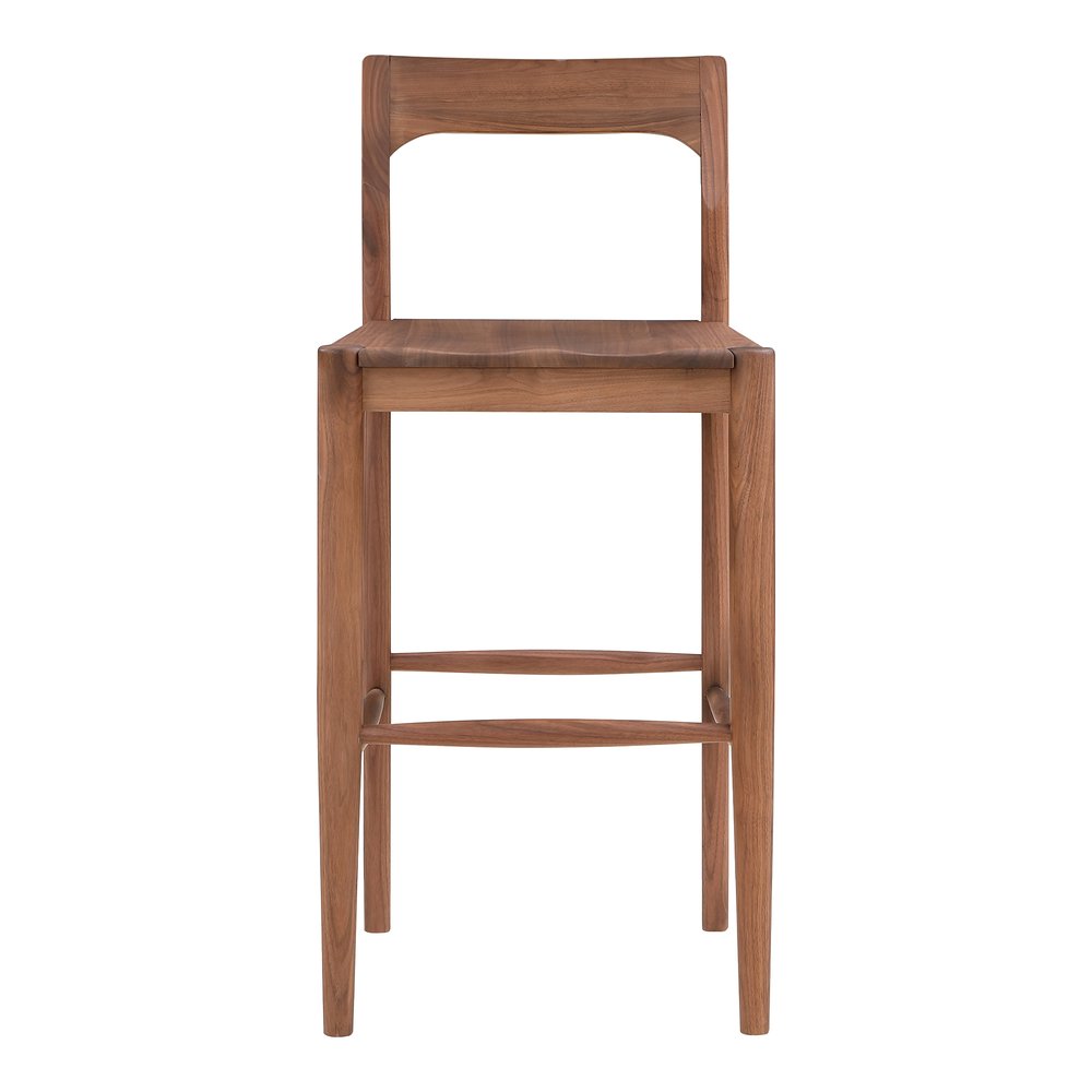 Moes Home - Owing Barstool Walnut Brown - BC-1125-03 view 1