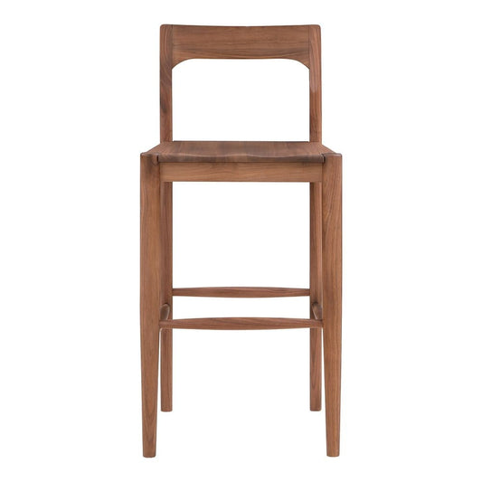 Moes Home - Owing Barstool Walnut Brown - BC-1125-03 view 2
