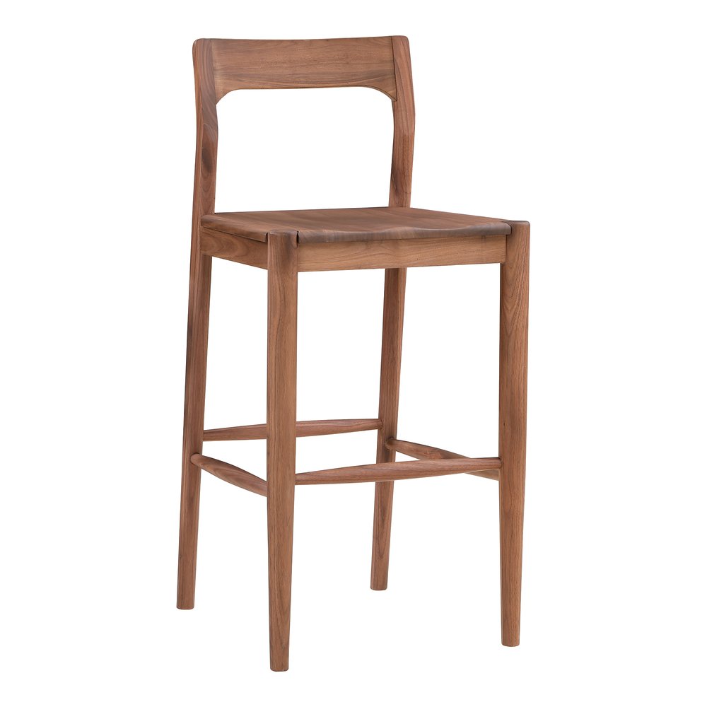 Moes Home - Owing Barstool Walnut Brown - BC-1125-03 view 3