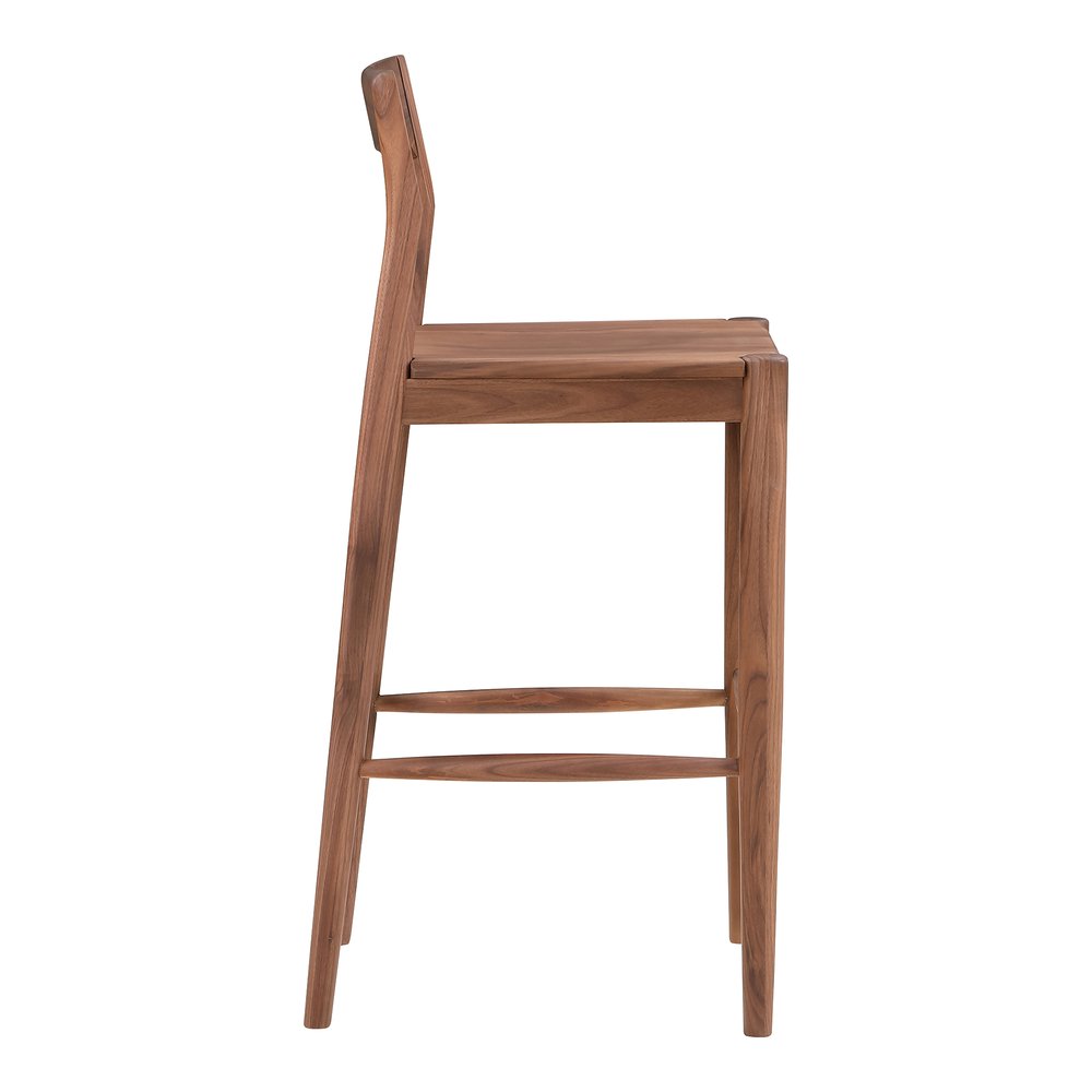 Moes Home - Owing Barstool Walnut Brown - BC-1125-03 view 4