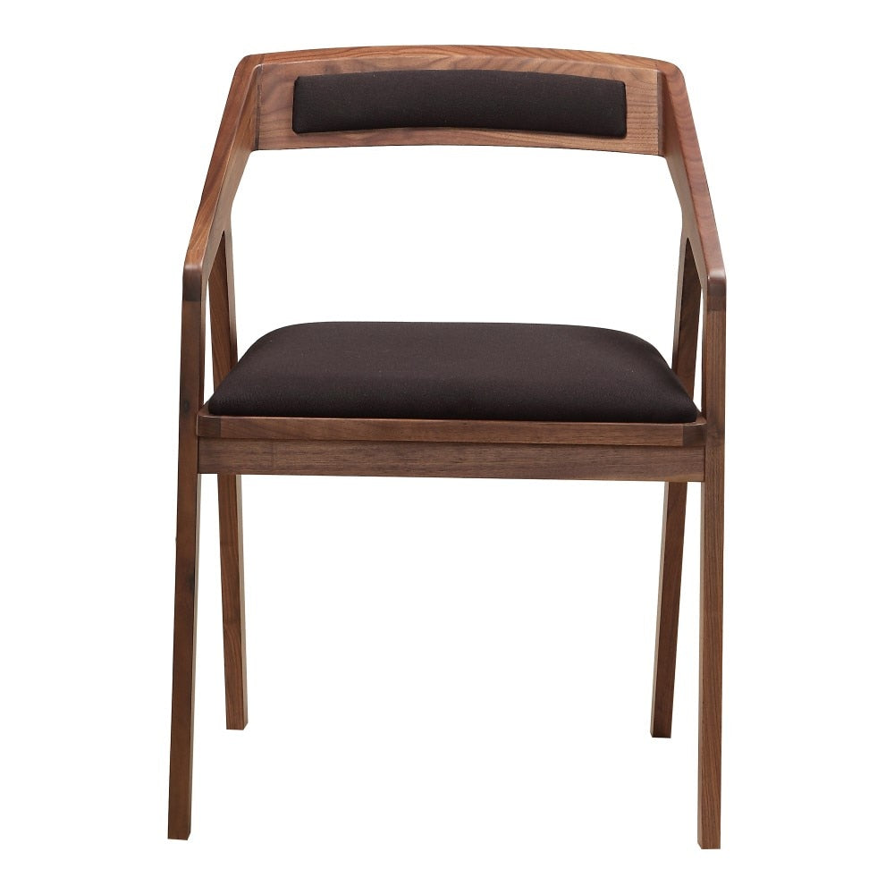 Moes Home - Padma Arm Chair in Black - CB-1021-02 veiw 1