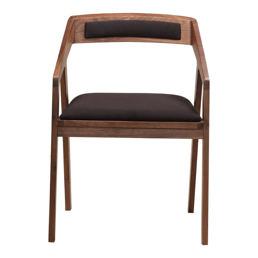 Moes Home - Padma Arm Chair in Black - CB-1021-02 veiw 1