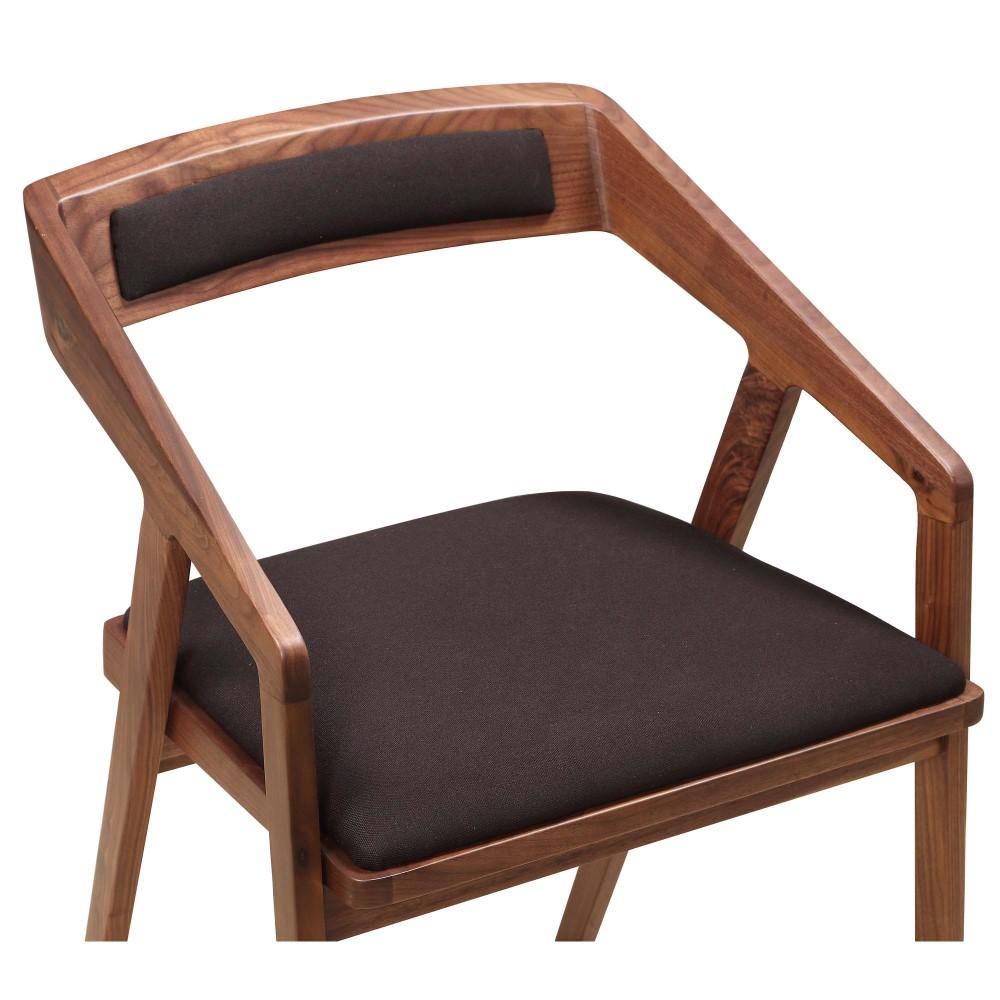 Moes Home - Padma Arm Chair in Black - CB-1021-02 veiw 4