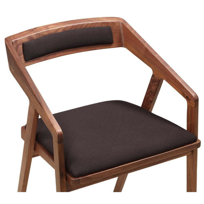 Moes Home - Padma Arm Chair in Black - CB-1021-02 veiw 4