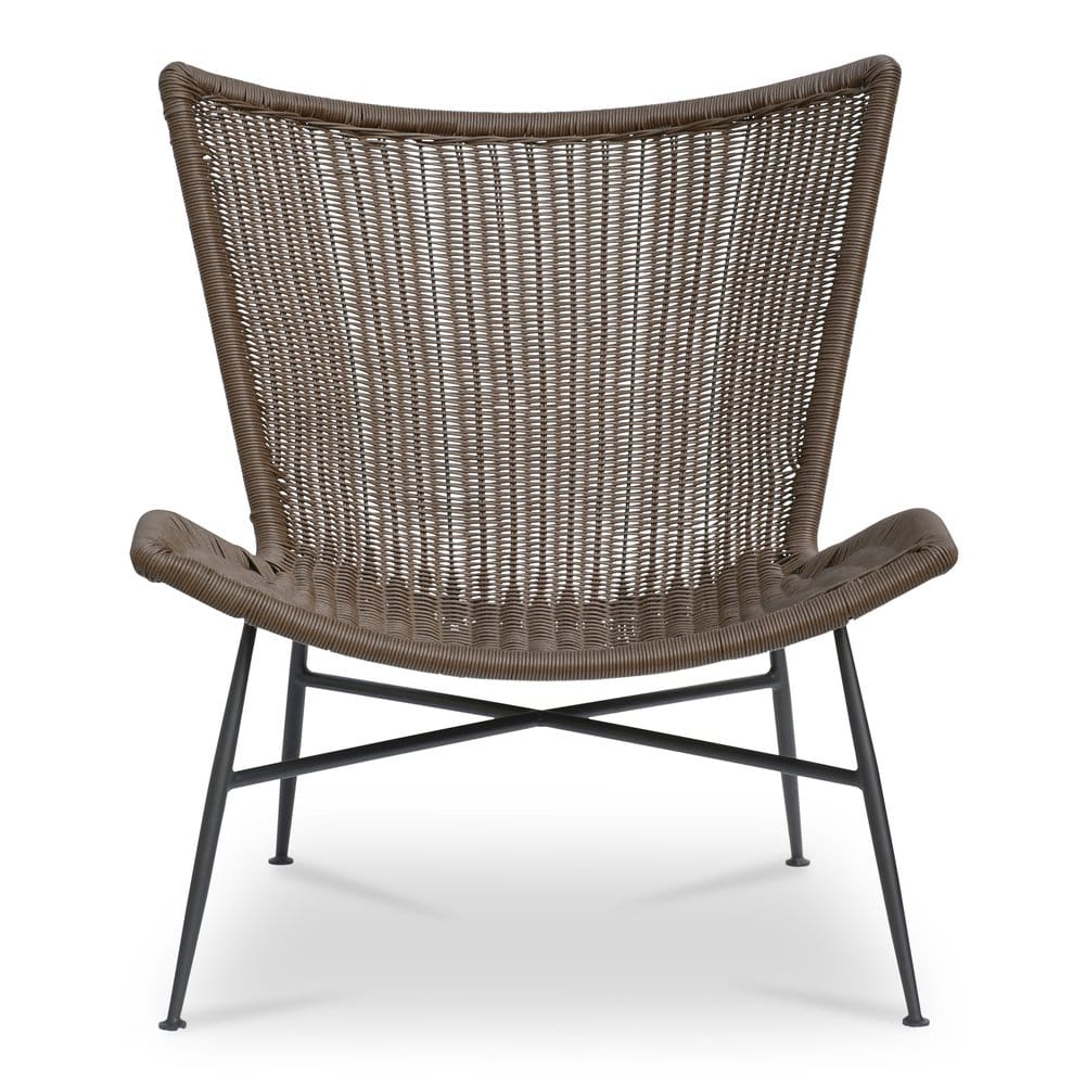 Moes Home - Paige Outdoor Accent Chair Brown - GE-1003-03 view 2