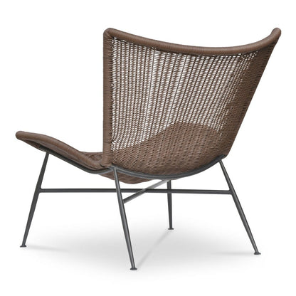 Moes Home - Paige Outdoor Accent Chair Brown - GE-1003-03 view 3