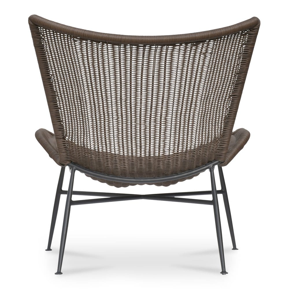 Moes Home - Paige Outdoor Accent Chair Brown - GE-1003-03 view 5