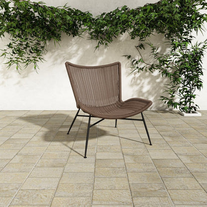 Moes Home - Paige Outdoor Accent Chair Brown - GE-1003-03 view 8