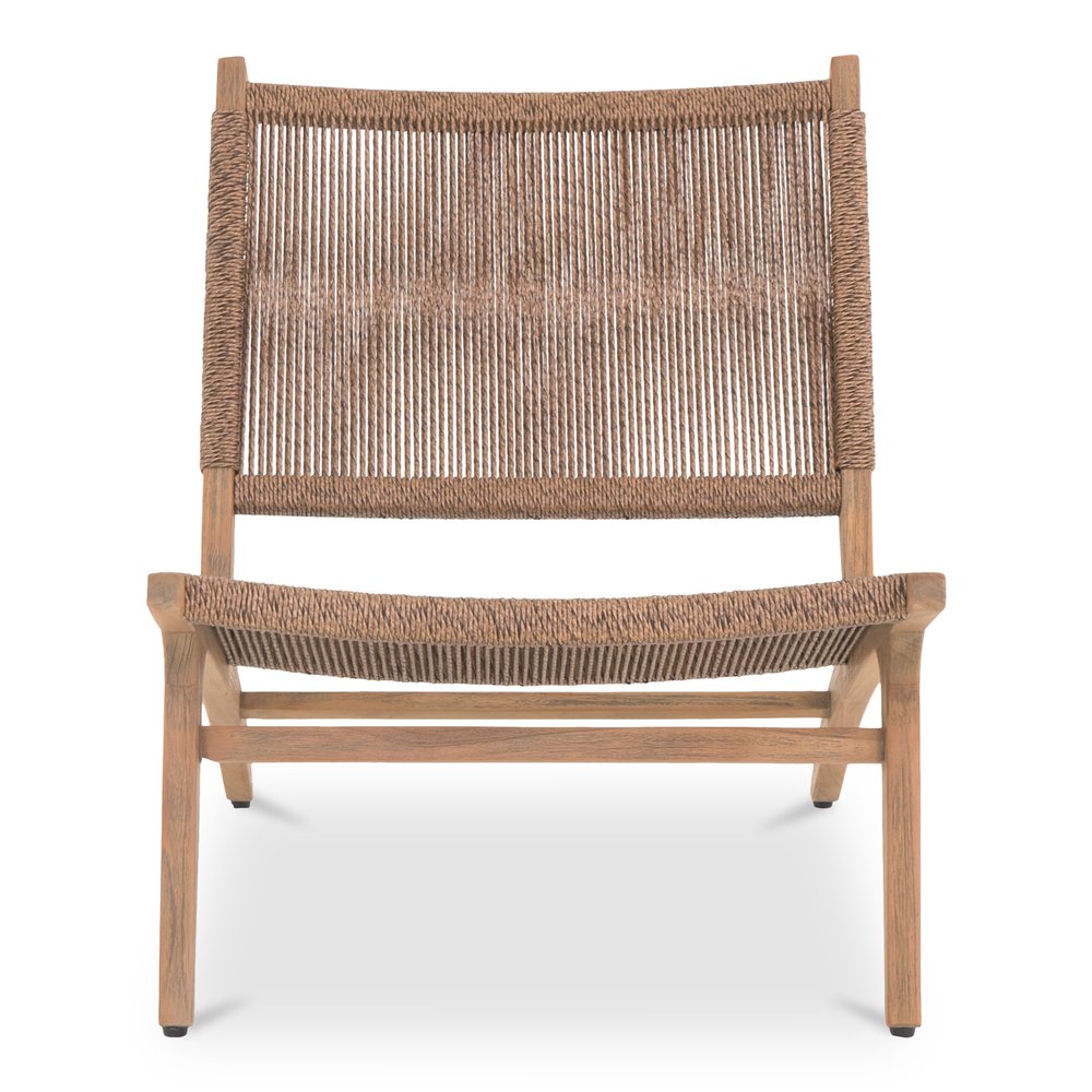 Moes Home - Palma Outdoor Lounge Chair Warm Brown - CV-1022-03 view 1