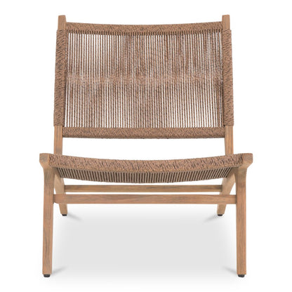 Moes Home - Palma Outdoor Lounge Chair Warm Brown - CV-1022-03 view 1