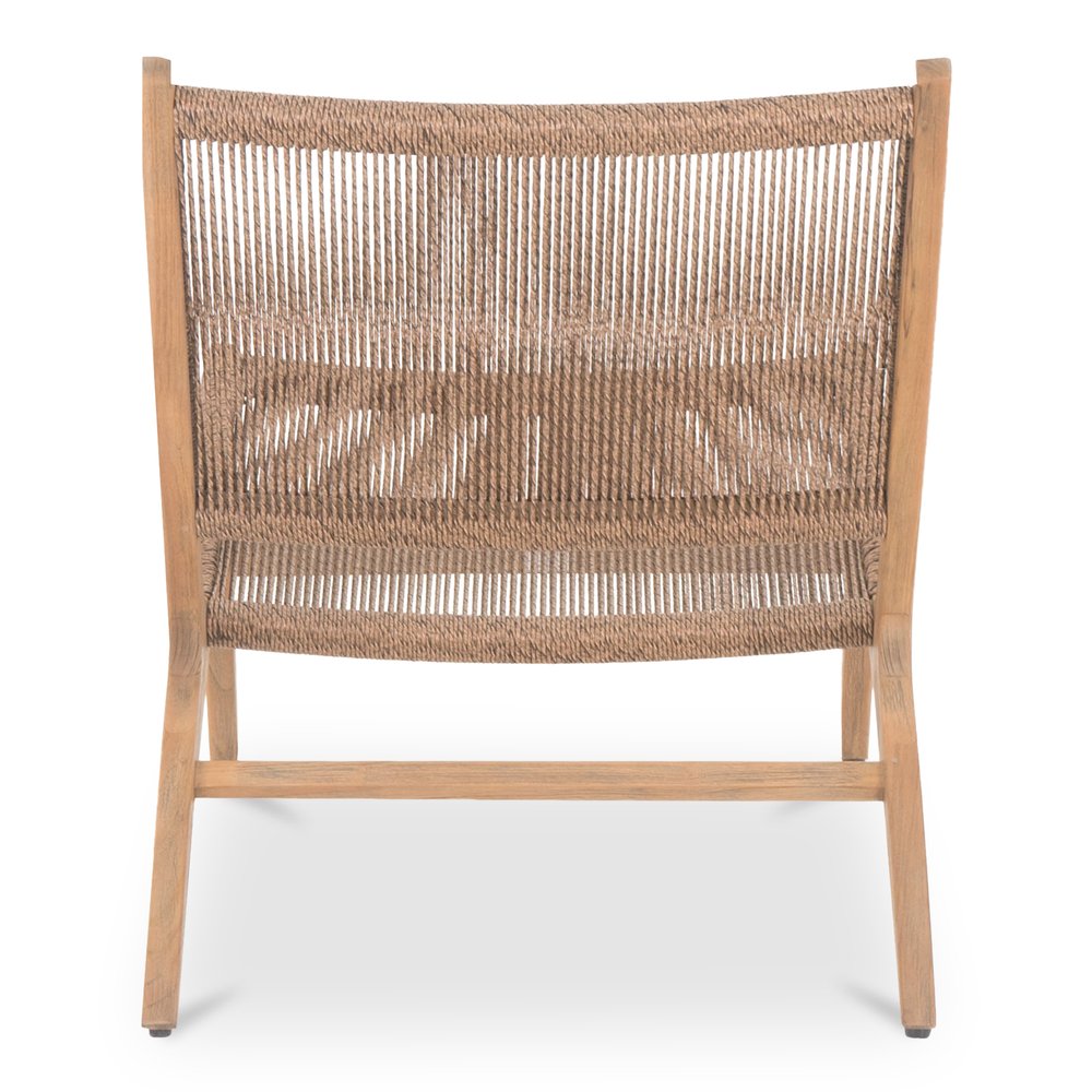 Moes Home - Palma Outdoor Lounge Chair Warm Brown - CV-1022-03 view 6