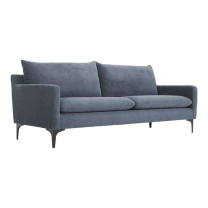 Moes Home - Paris Sofa in Blue - JM-1011-26 veiw 1