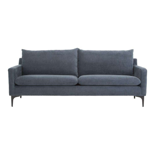 Moes Home - Paris Sofa in Blue - JM-1011-26 veiw 2