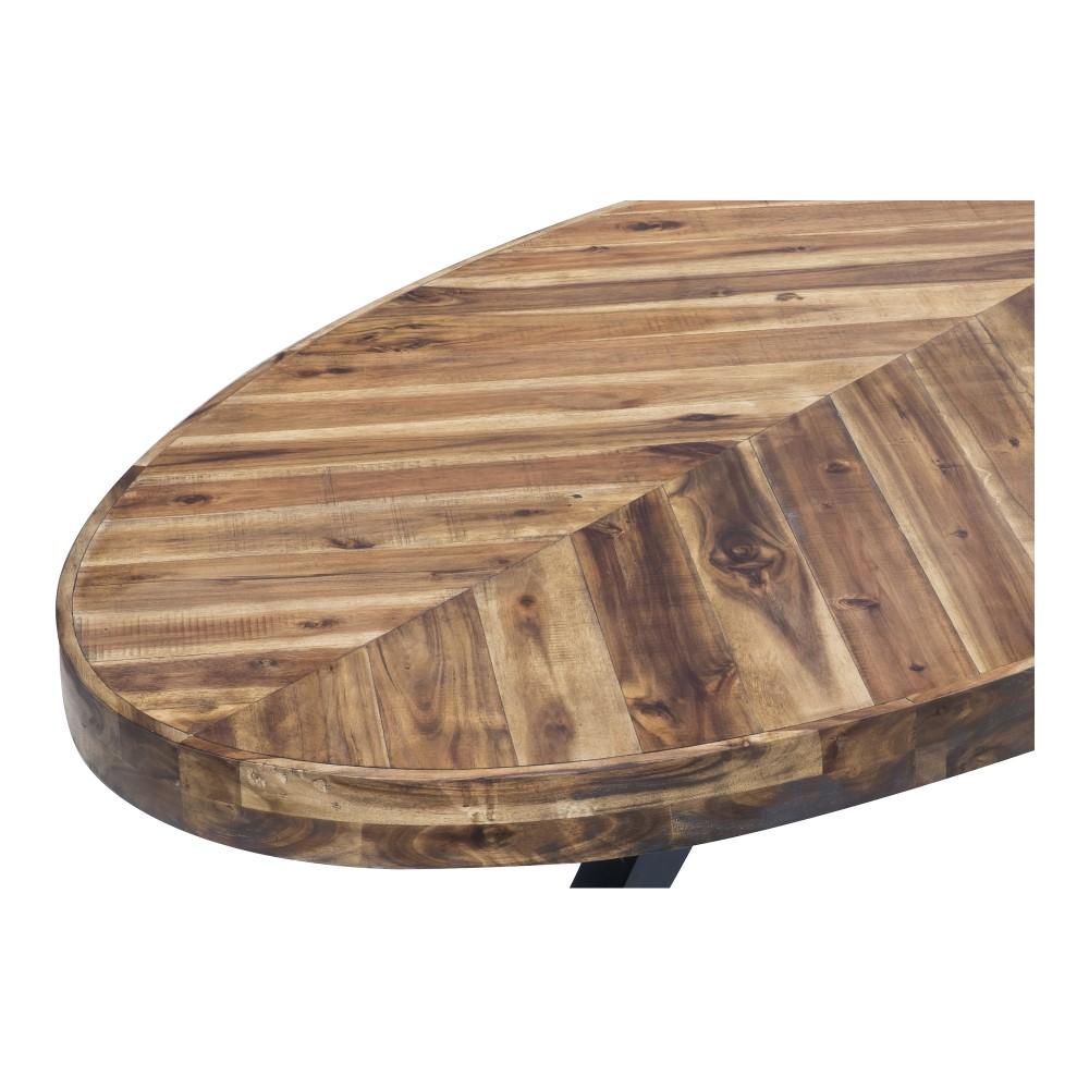 Moes Home - Parq Oval Coffee Table - TL-1020-14 veiw 3