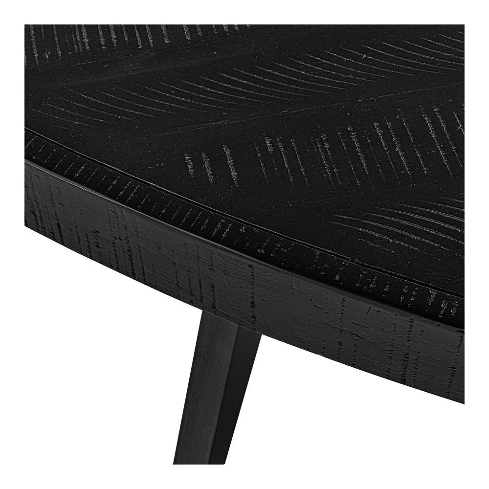Moes Home - Parq Oval Dining Table Black - TL-1019-02 veiw 7