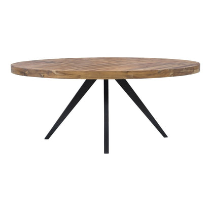 Moes Home - Parq Oval Dining Table - TL-1019-14 veiw 1
