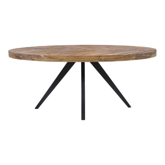 Moes Home - Parq Oval Dining Table - TL-1019-14 veiw 1