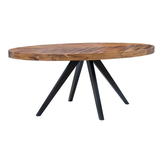 Moes Home - Parq Oval Dining Table - TL-1019-14 veiw 2