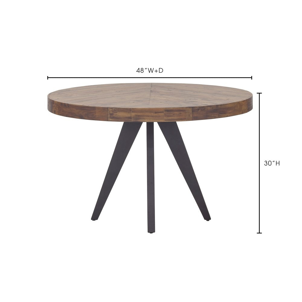 Moes Home - Parq Round Dining Table - TL-1010-14 veiw 5