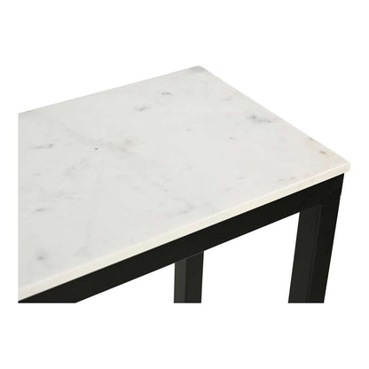 Moes Home - Parson Console Table White Marble - KY-1035-02-0 veiw 4