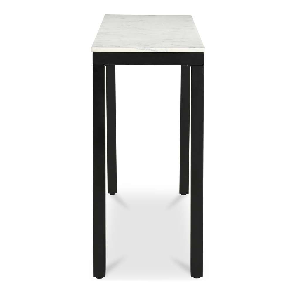 Moes Home - Parson Console Table White Marble - KY-1035-02-0 veiw 5
