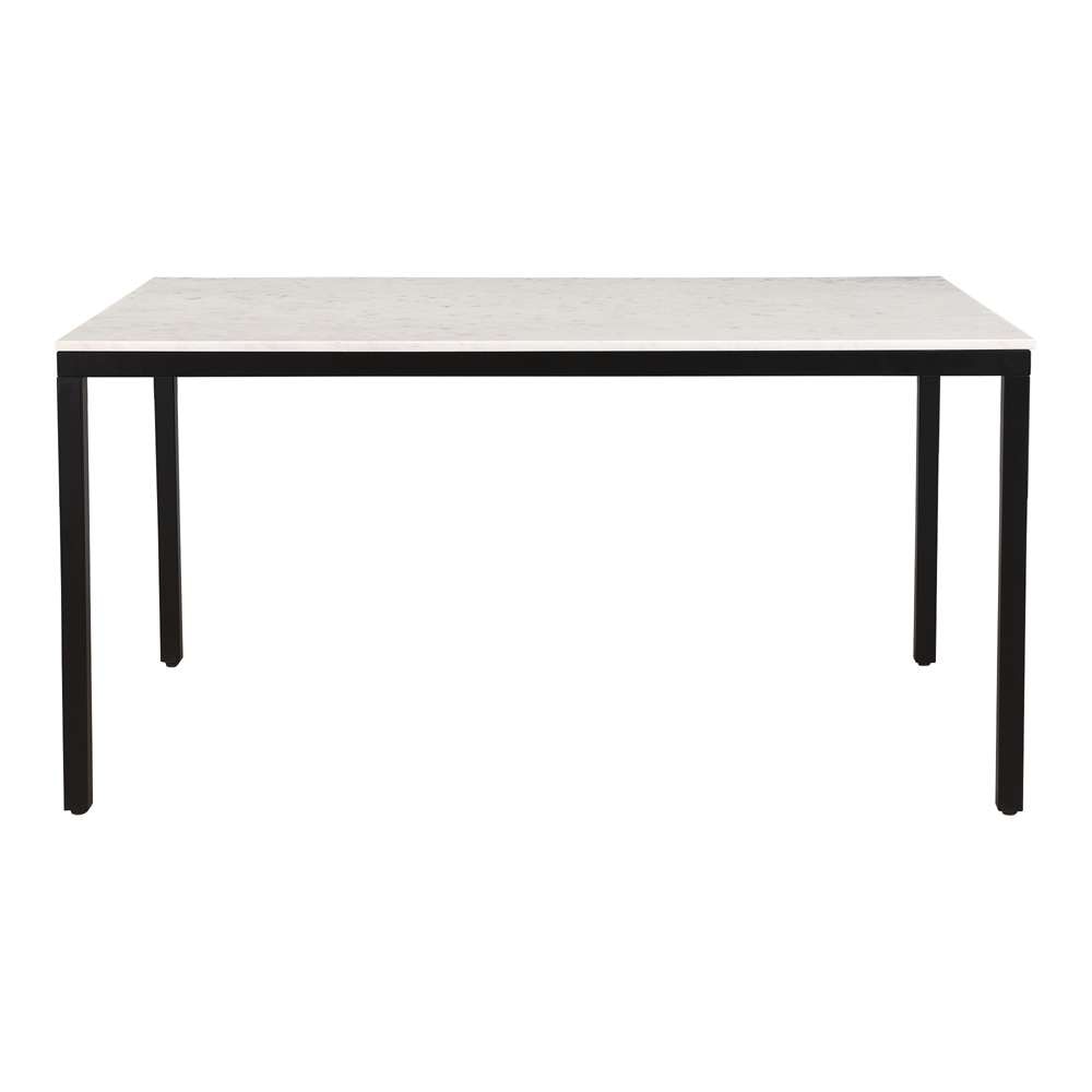 Moes Home - Parson Dining Table White Marble - KY-1021-02-0 veiw 1