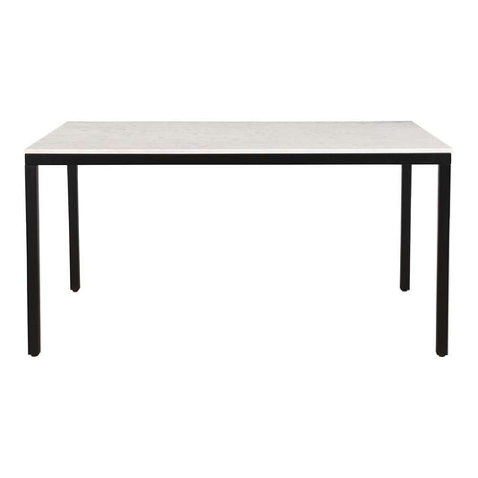 Moes Home - Parson Dining Table White Marble - KY-1021-02-0 veiw 1