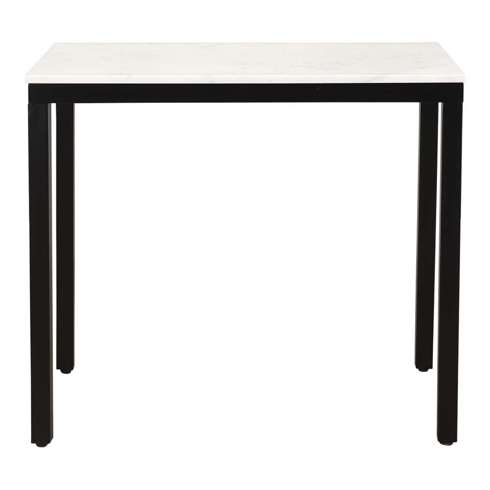 Moes Home - Parson Mini Desk White Marble - KY-1025-02-0 veiw 1