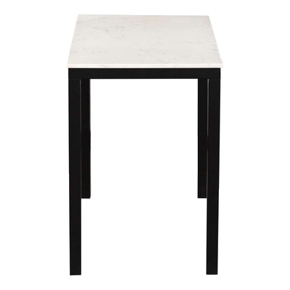 Moes Home - Parson Mini Desk White Marble - KY-1025-02-0 veiw 3