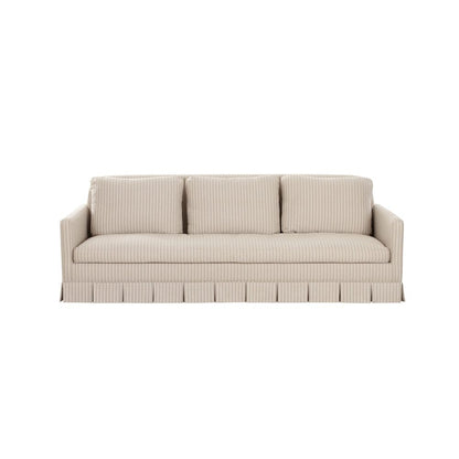 Moes Home - Pellicano Sofa Beige Stripe - OA-1065-34 view 1