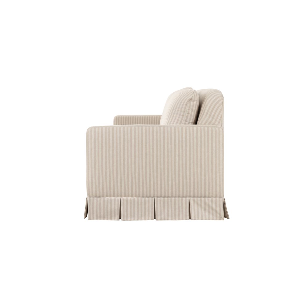 Moes Home - Pellicano Sofa Beige Stripe - OA-1065-34 view 4