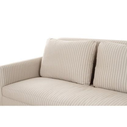 Moes Home - Pellicano Sofa Beige Stripe - OA-1065-34 view 7