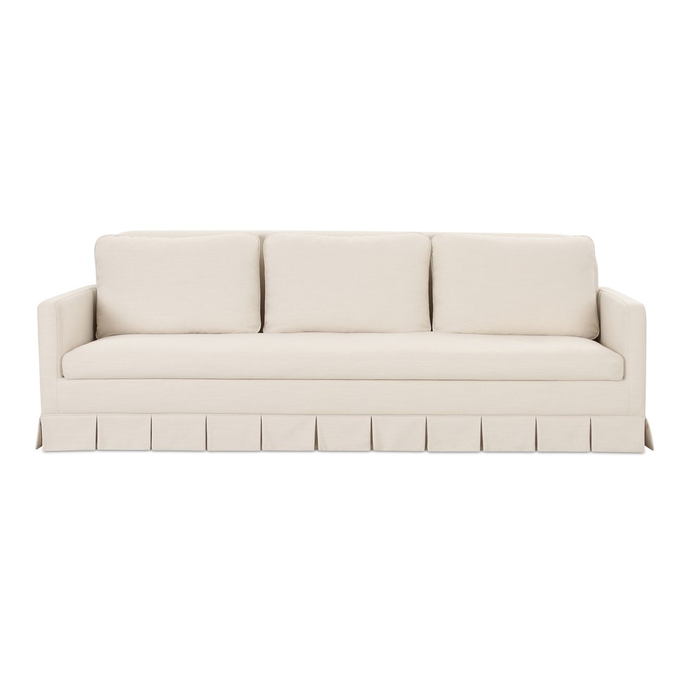 Moes Home - Pellicano Sofa Cream - OA-1065-05 view 1