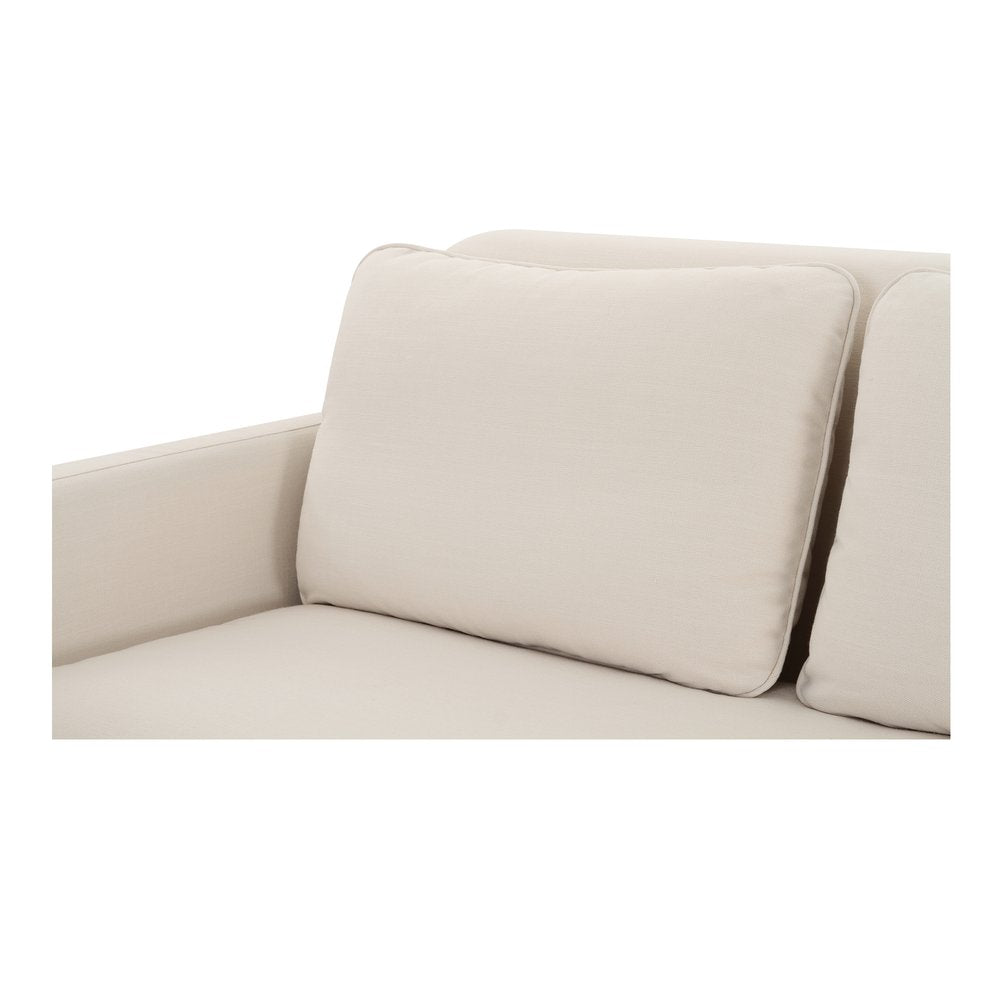 Moes Home - Pellicano Sofa Cream - OA-1065-05 view 7