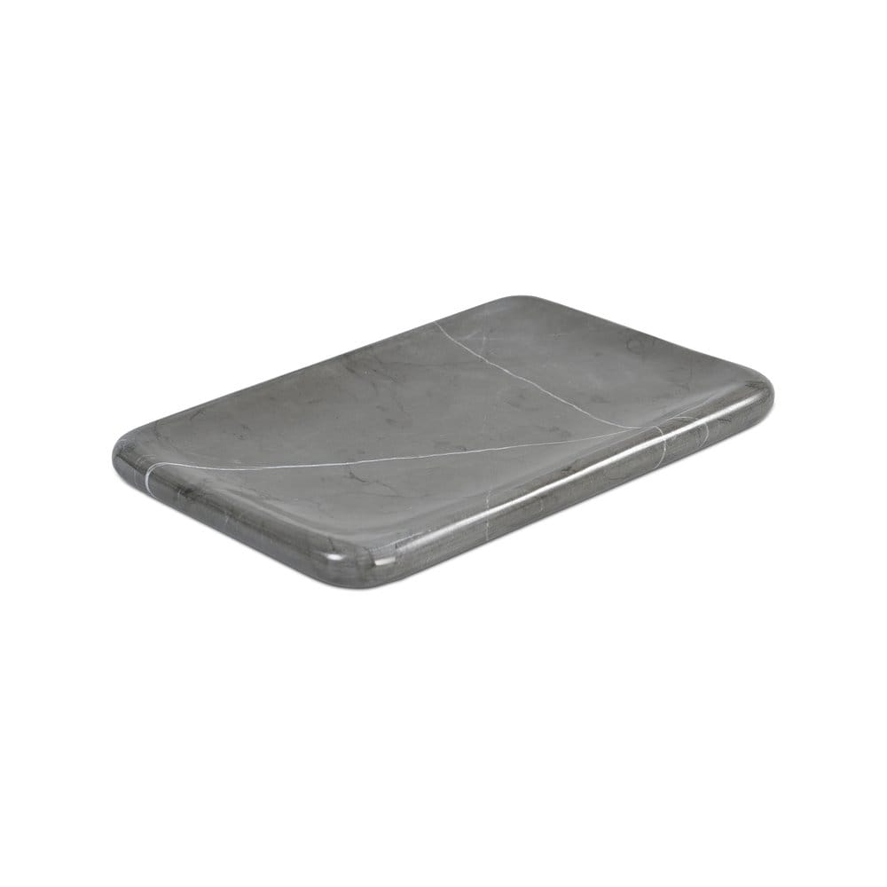Moes Home - Petra Marble Catchall Grey Marble - AI-1021-15 view 2