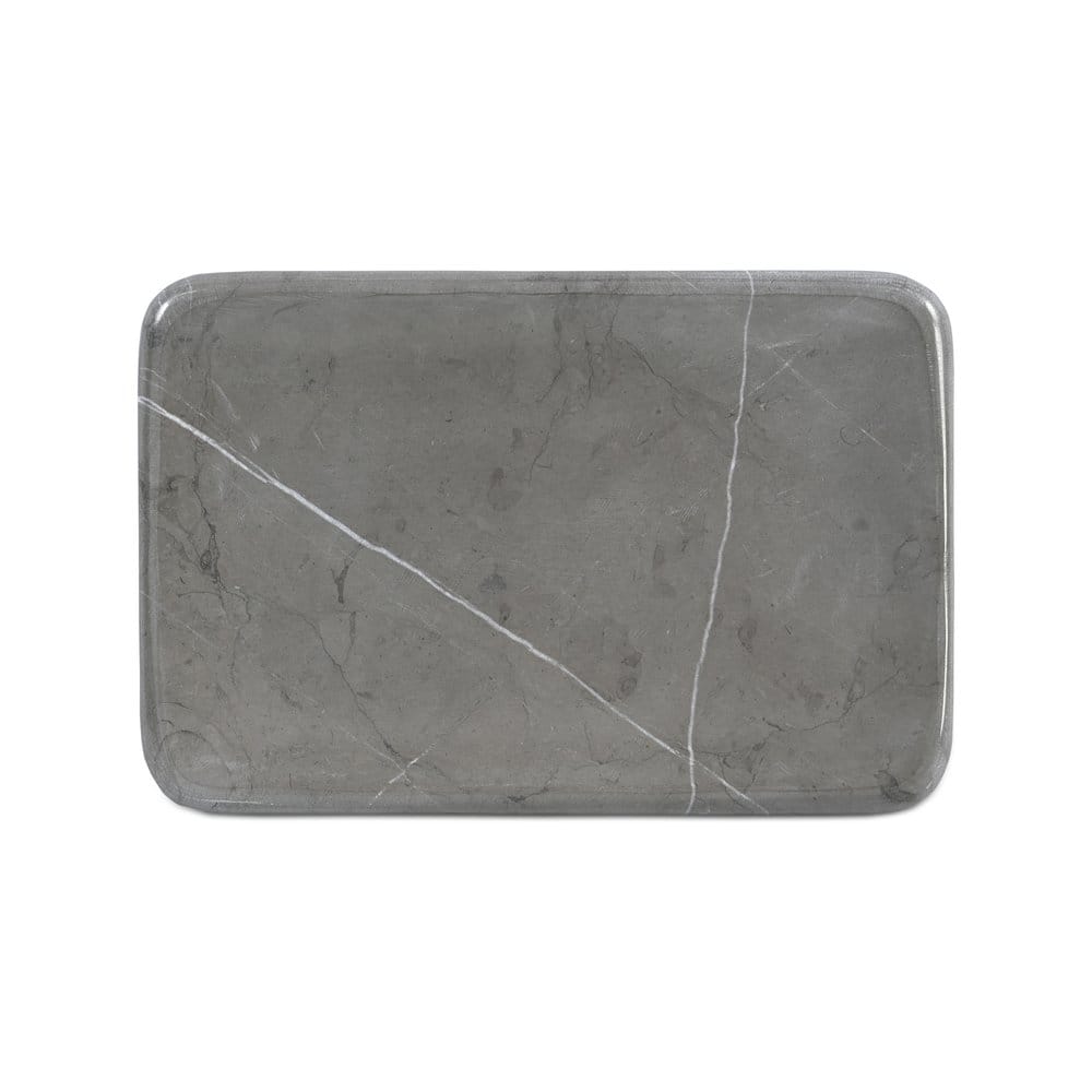Moes Home - Petra Marble Catchall Grey Marble - AI-1021-15 view 4