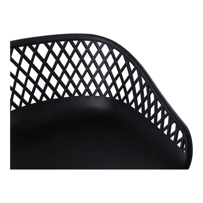 Moes Home - Piazza Outdoor Bar Stool in Black (Set of 2) - QX-1004-02 veiw 6