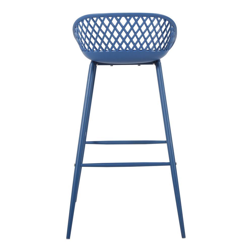 Moes Home - Piazza Outdoor Bar Stool in Blue (Set of 2) - QX-1004-26 veiw 5