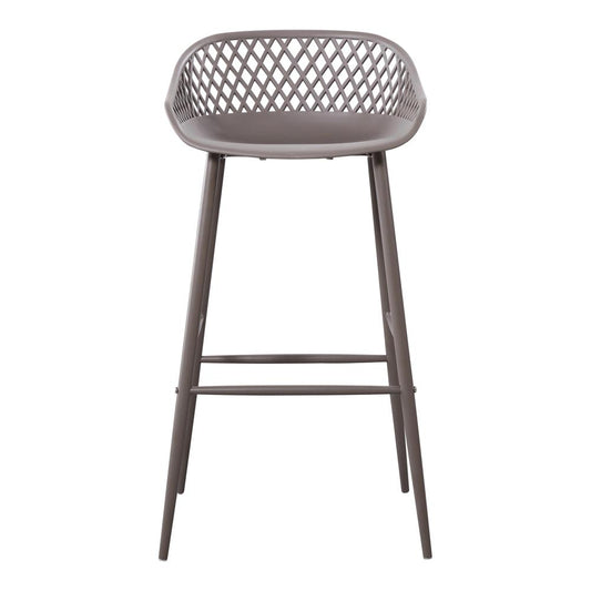Moes Home - Piazza Outdoor Bar Stool in Grey (Set of 2) - QX-1004-15 veiw 1