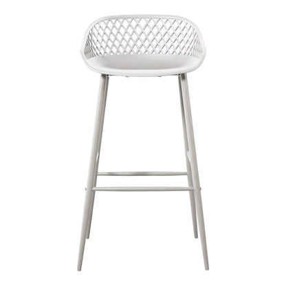 Moes Home - Piazza Outdoor Barstool White (Set of 2) - QX-1004-18 veiw 2