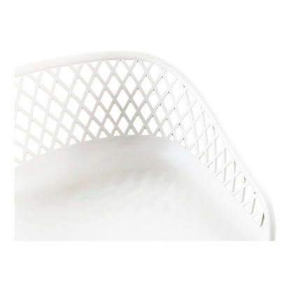 Moes Home - Piazza Outdoor Barstool White (Set of 2) - QX-1004-18 veiw 6