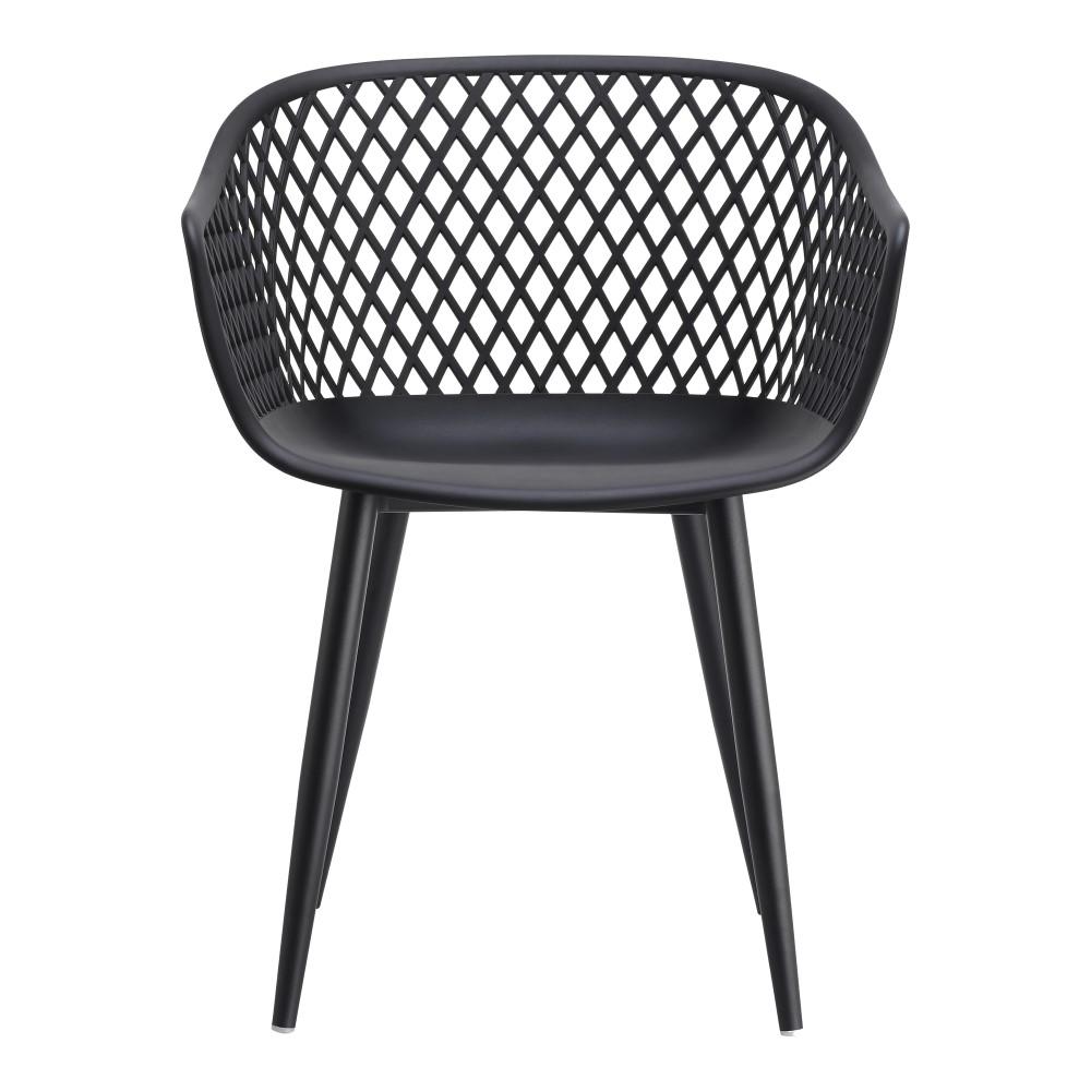 Moes Home - Piazza Outdoor Chair in Black (Set of 2) - QX-1001-02 veiw 1