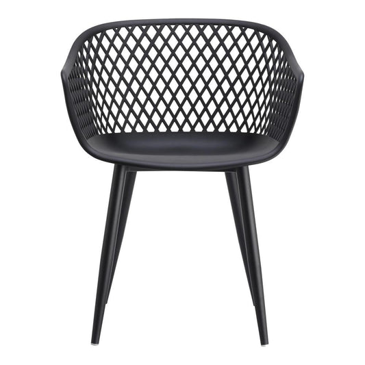Moes Home - Piazza Outdoor Chair in Black (Set of 2) - QX-1001-02 veiw 1