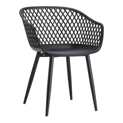 Moes Home - Piazza Outdoor Chair in Black (Set of 2) - QX-1001-02 veiw 2