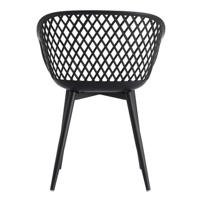 Moes Home - Piazza Outdoor Chair in Black (Set of 2) - QX-1001-02 veiw 4