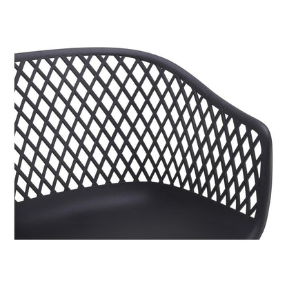 Moes Home - Piazza Outdoor Chair in Black (Set of 2) - QX-1001-02 veiw 5
