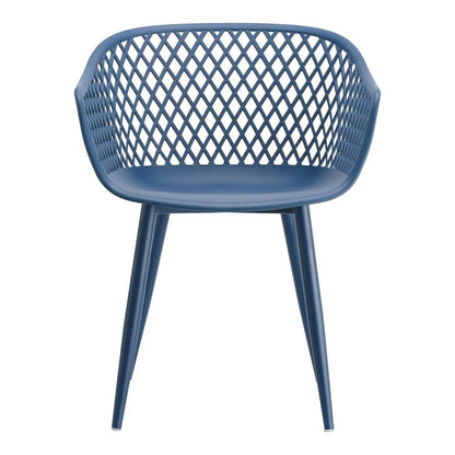 Moes Home - Piazza Outdoor Chair in Blue (Set of 2) - QX-1001-26 veiw 1