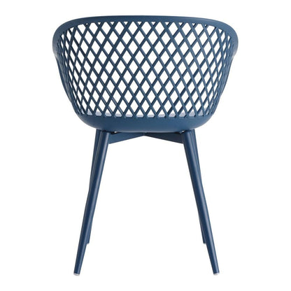Moes Home - Piazza Outdoor Chair in Blue (Set of 2) - QX-1001-26 veiw 4