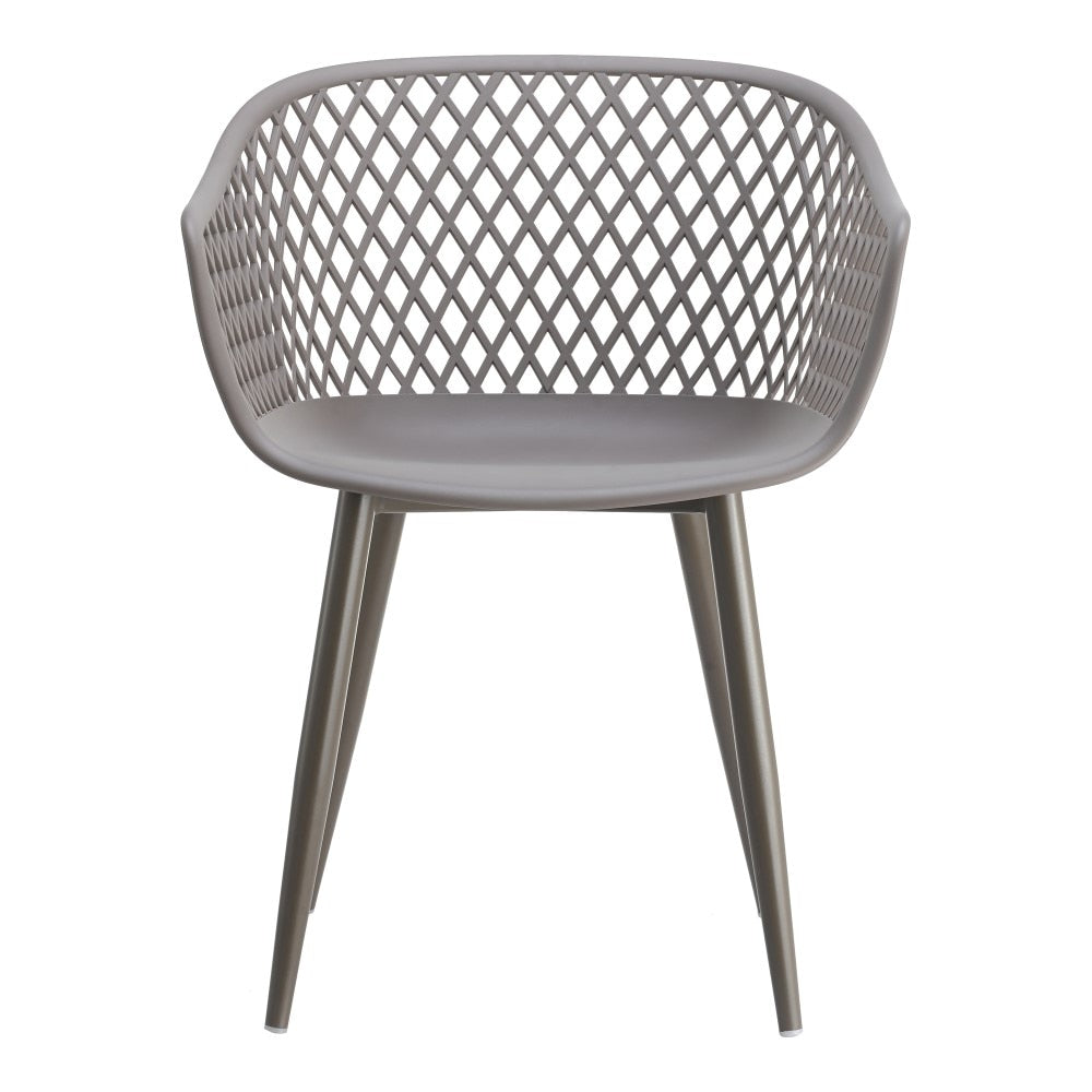 Moes Home - Piazza Outdoor Chair in Grey (Set of 2) - QX-1001-15 veiw 1