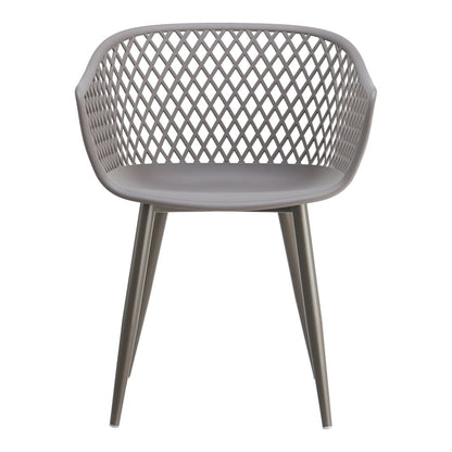 Moes Home - Piazza Outdoor Chair in Grey (Set of 2) - QX-1001-15 veiw 1